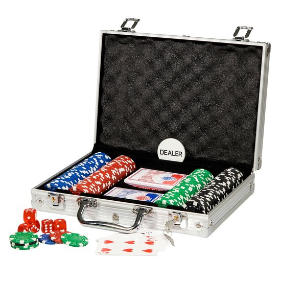 Clown Games Poker set alu koffer 202 dlg