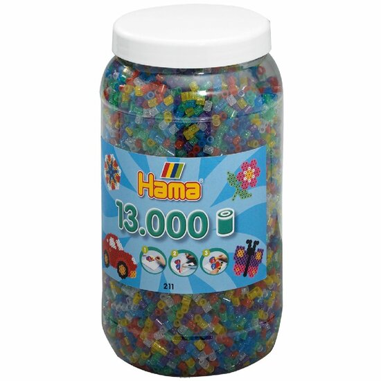 Hama 211-54 Tub 13000 Beads Mix 54