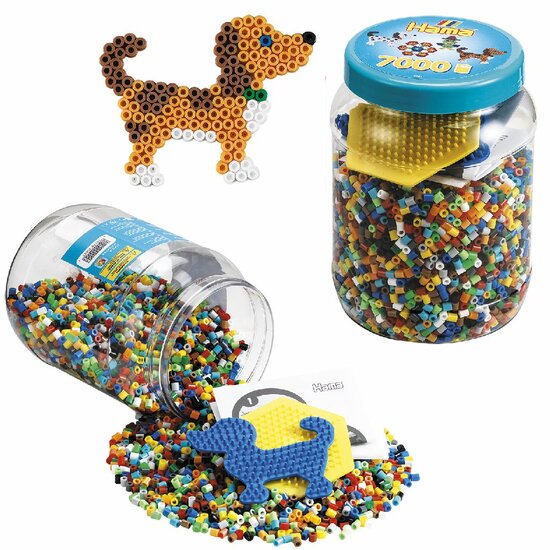 Hama 2021 Tub 7000 Beads And Pegboards
