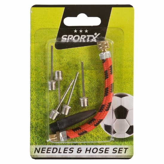Sportx Balpomp Accessoire Set, Met 4 Naalden