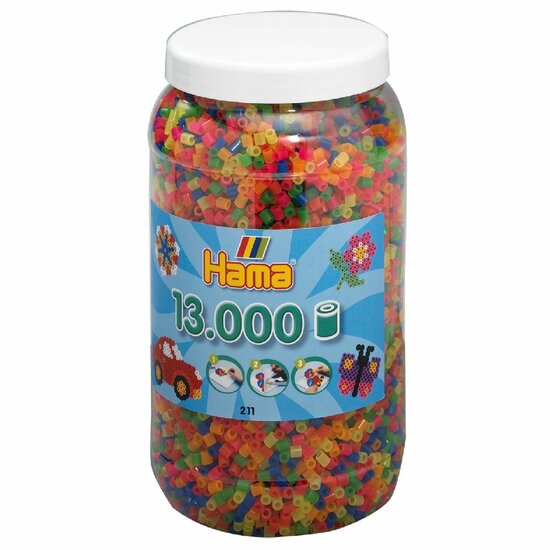 Hama 211-51 Tub 13000 Beads Mix 51