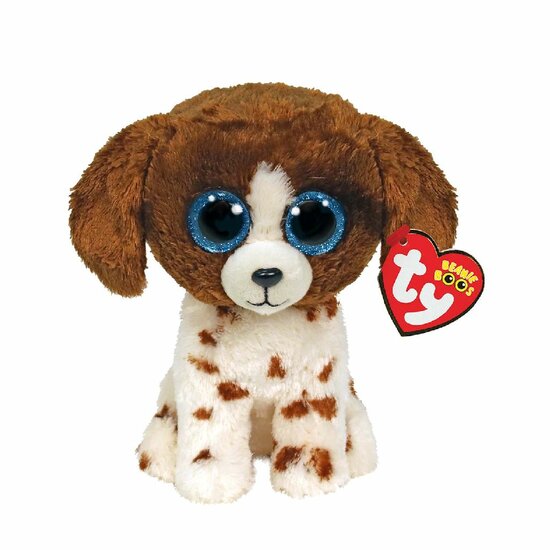 Ty Beanie Boo Muddles Dog 15cm