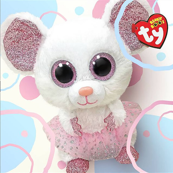 Ty Beanie Boo Nina Mouse 15cm