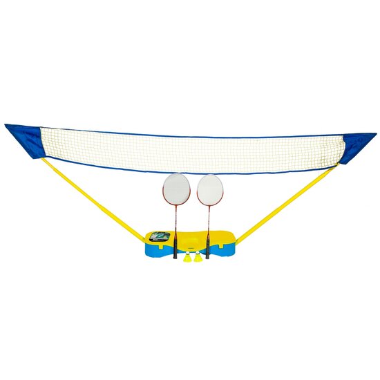 SportX Badminton Net Set in Koffer