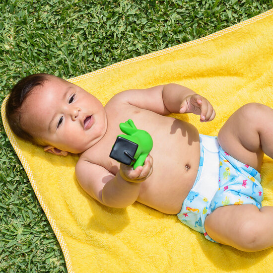 Freds Wasbare Zwemluier Blauw 4-9kg (Maat 1)