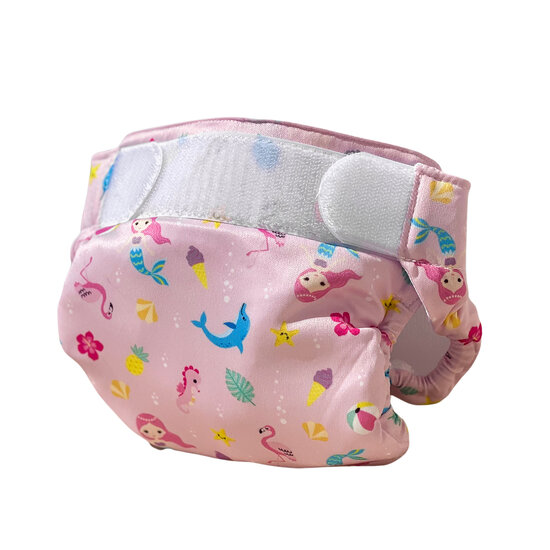 Freds Wasbare Zwemluier Roze 4-9kg (Maat 1)