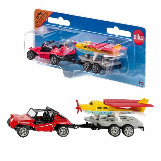 Siku 1696 Buggy Met Sportvliegtuig