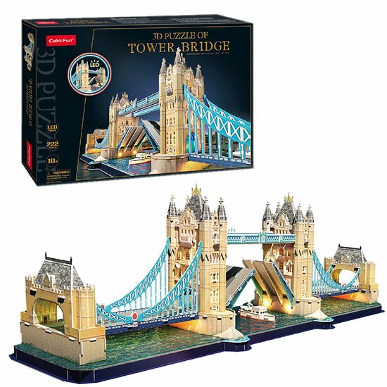 3d Puzzel Tower Bridge LED