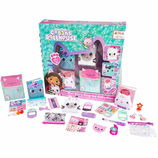 Gabby's Dollhouse Mini Diary Surprise Collection