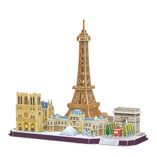 Cubic Fun 3d Puzzel City Line Parijs