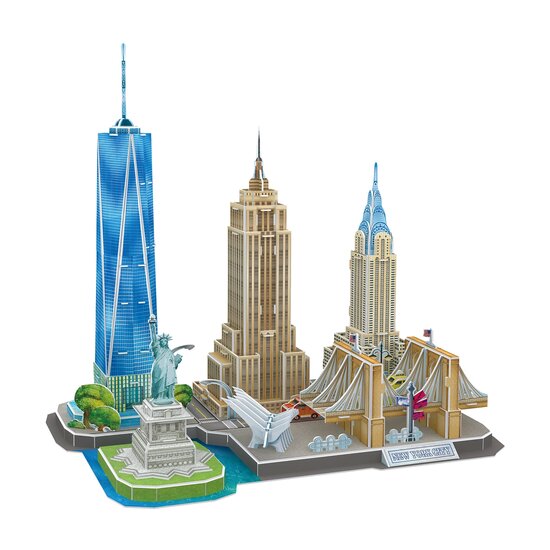 Cubic Fun 3d Puzzel City Line New York City