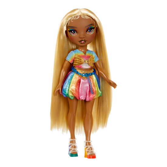Rainbow High Hair Play Doll Meline Gold