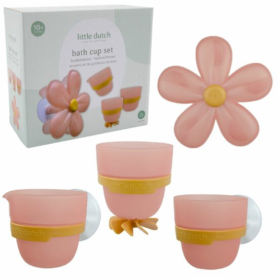 Little Dutch Badwand bekers bloem