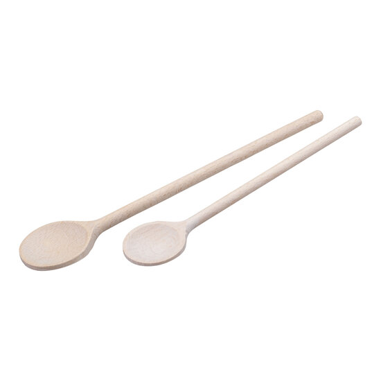 Fackelmann Kooklepels Hout 2dlg