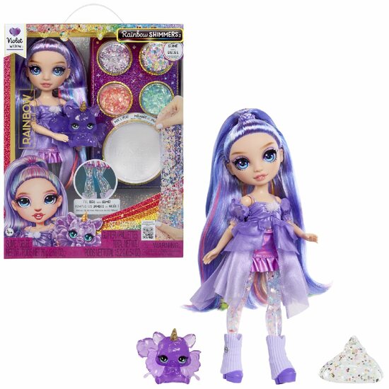 Rainbow High Rainbow Shimmers Slime Fashion Violet