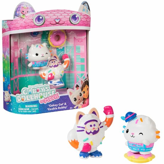 Gabby's Dollhouse The Movie Cakey And Cookie Bobby