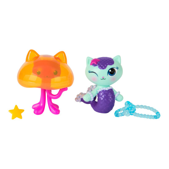 Gabby's Dollhouse The Movie Mercat+Kitty Jellyfish