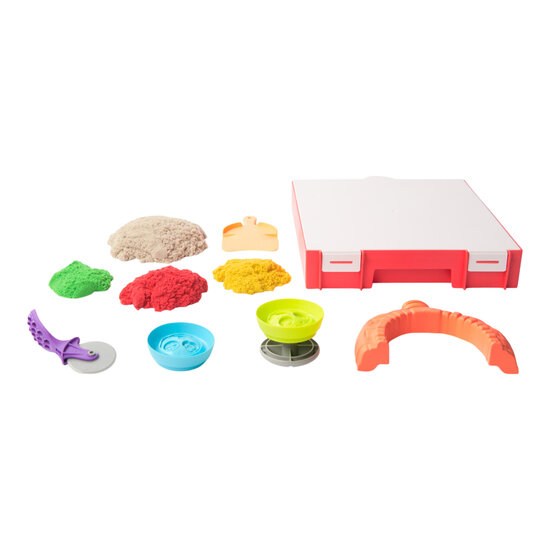Kinetic Sand Squish Pizza Set