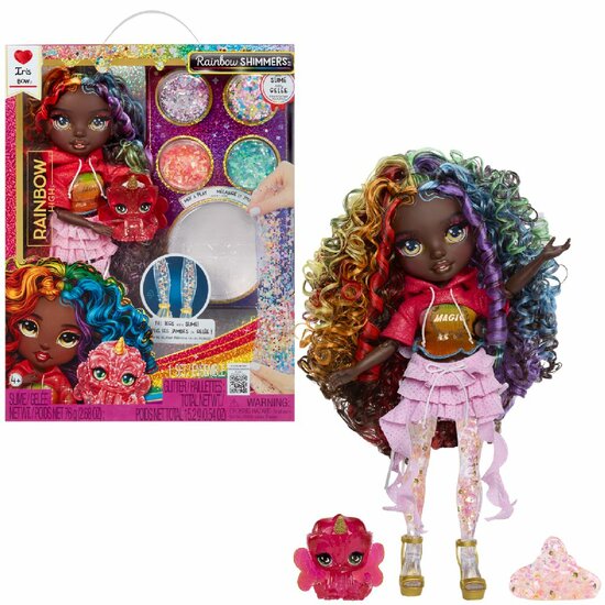 Rainbow High Rainbow Shimmers Slime Fashion Iris