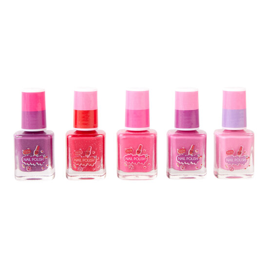 Create It! Nail Polish Color 5-Pack Disp.