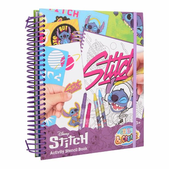 Stitch Activity Colouringbook