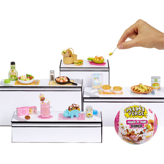 MGA Miniverse Make It Mini Food Diner Serie 4 Disp