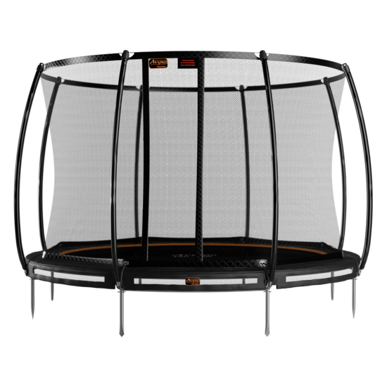 Avyna Trampoline InGround &Oslash;430 met veiligheidsnet | Zwart