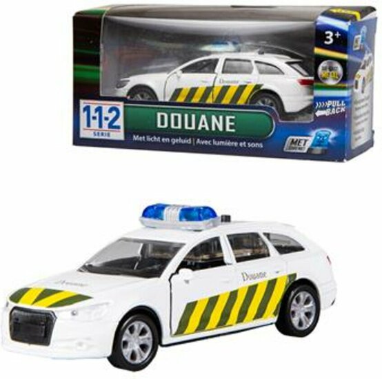 112 Douane Auto 1:43 + Licht/Geluid