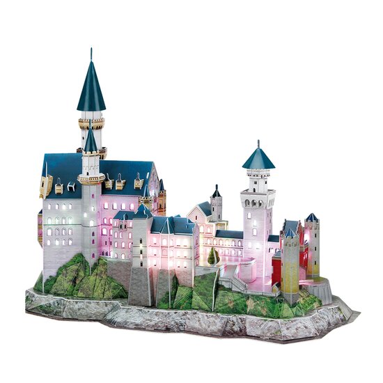 3d Puzzel Neuschwanstein Castle LED