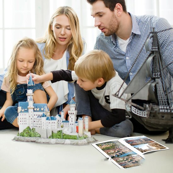 Cubic Fun 3d Puzzel NG Neuschwanstein Castle