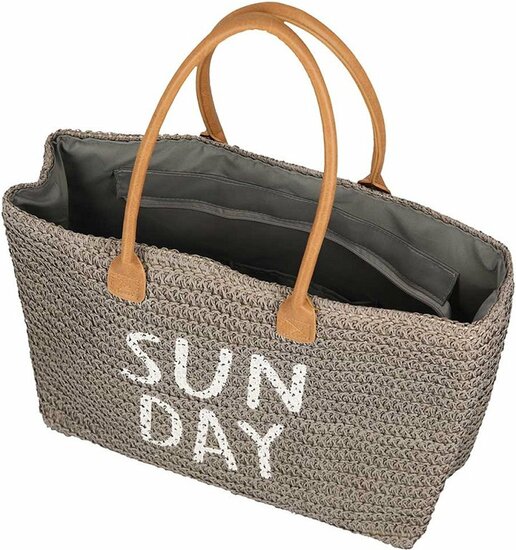 Sarlini Ladies Bag Textile Taupe Os