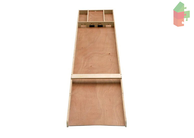 Sjoelbak Wedstrijd Met Stenen - 200X41 Cm