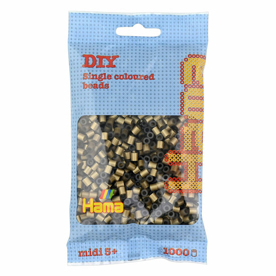 Hama Strijkkralen - Brons (063), 1000st.
