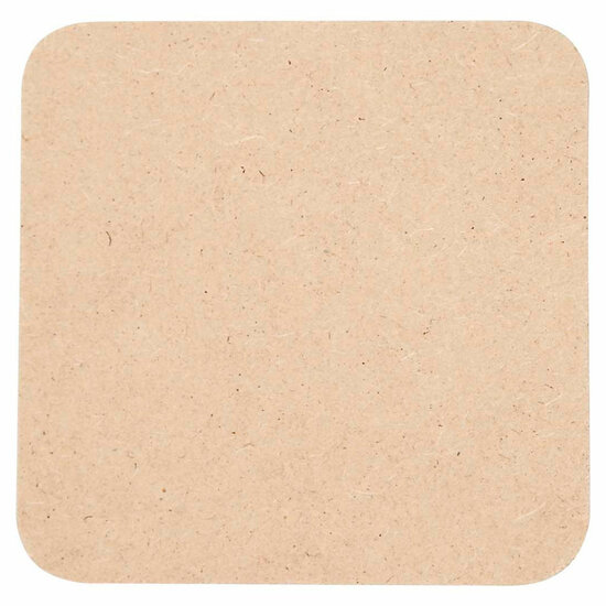 Onderzetters MDF, 6st.