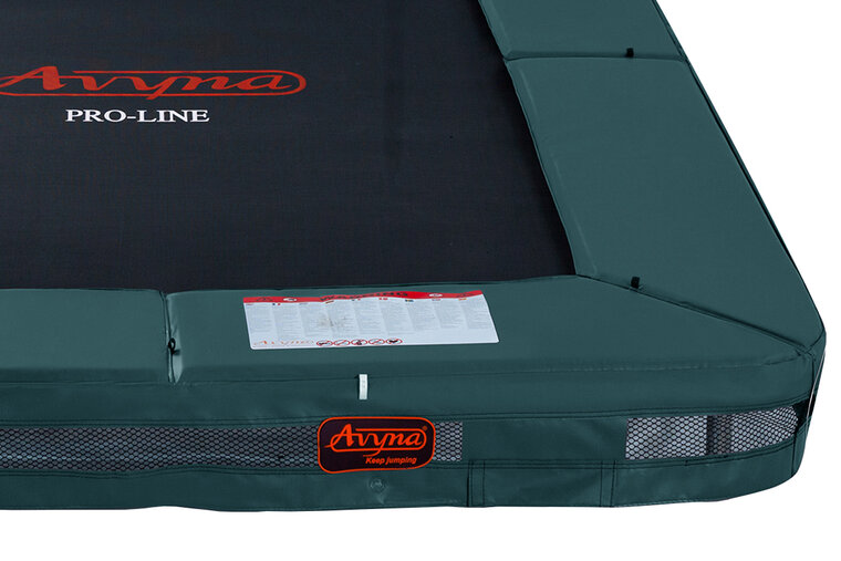 Avyna Trampoline InGround 275x190 (213) met net | Groen