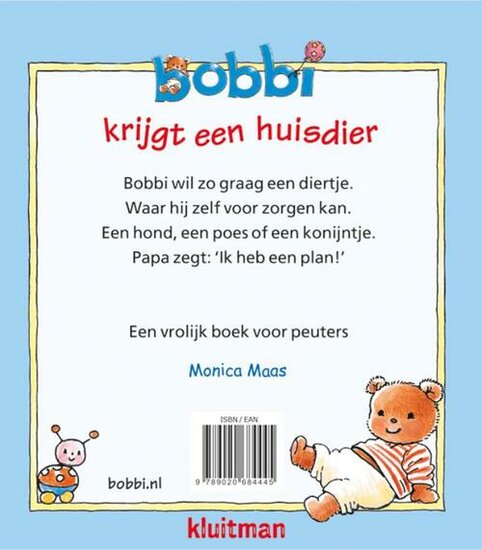 Kinderboek Bobbi krijgt een huisdier