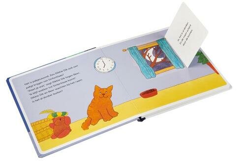 Kinderboek Dikkie Dik wacht op Sinterklaas (flapjesboek)