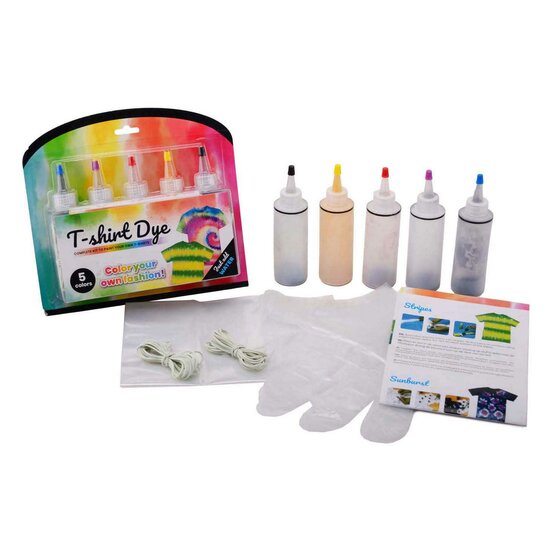 T-Shirt Tie-Dye Design Set