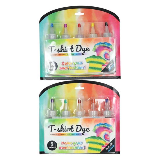 T-Shirt Tie-Dye Design Set