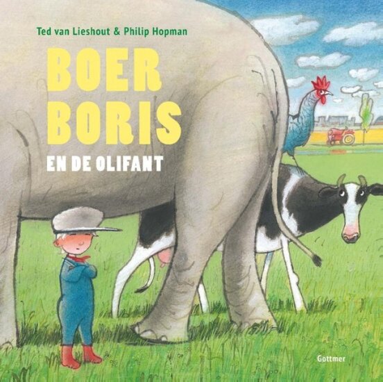 Kinderboek Boer Boris en de olifant