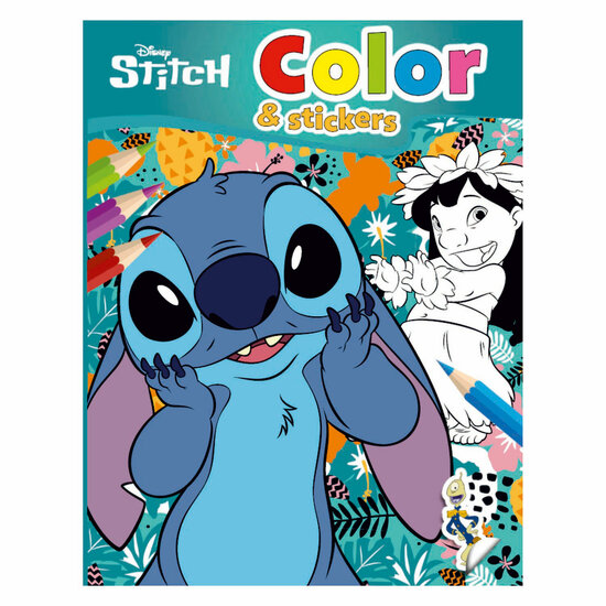 Stitch Kleurboek en Stickers