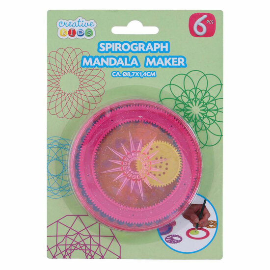 Spirograaf Mandala Maker Set 6