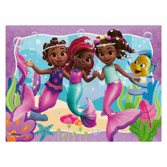 Legpuzzel Disney Junior Ariel  - 4 Puzzels
