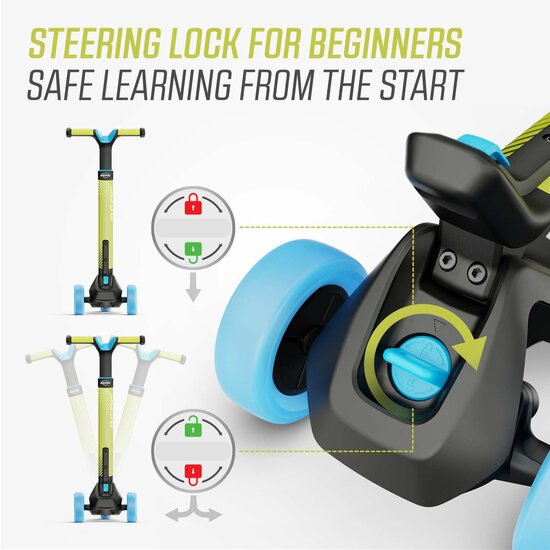 Step BERG Nexo Foldable Lime groen/ blauw