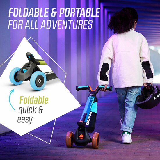 Step BERG Nexo Foldable Lime groen/ blauw