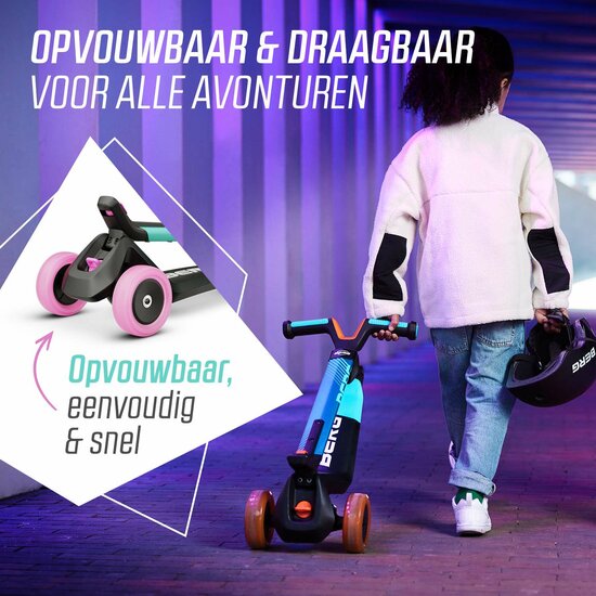 Step BERG Nexo Foldable Mint groen/ roze
