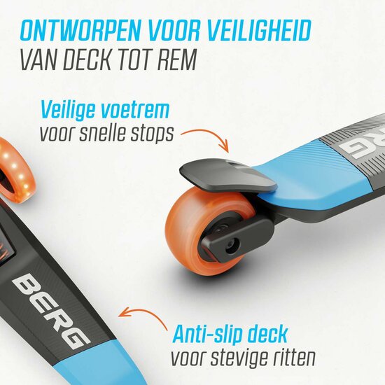 Step BERG Nexo Foldable Lights Blauw/ oranje