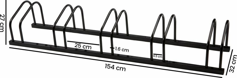 Fietsenrek 5 fietsen