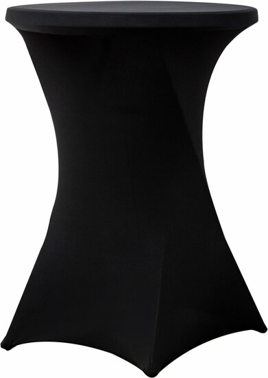 Statafelrok zwart 80 cm