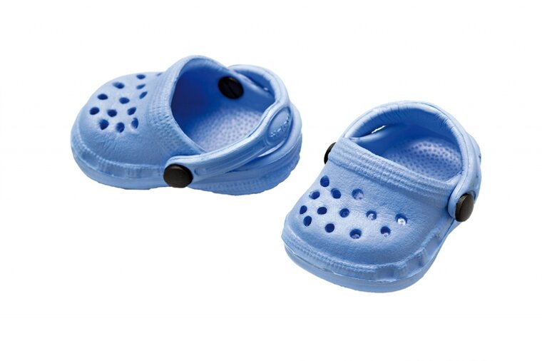 Heless Clogs Voor Poppen Van 28/33 Cm blauw